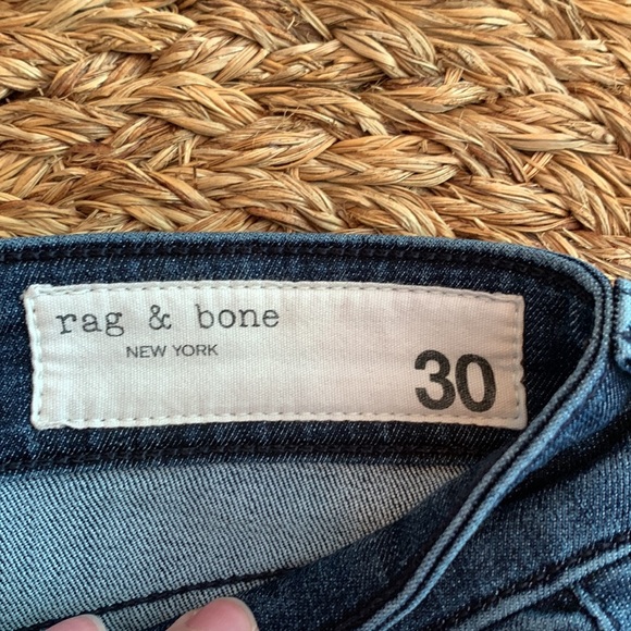 Rag and Bone Cate Mid-Rise Ankle Skinny Jeans - Picture 7 of 9